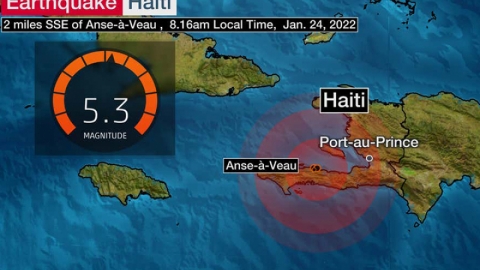 Động đất ở Haiti gây nhiều thiệt hại về người và tài sản