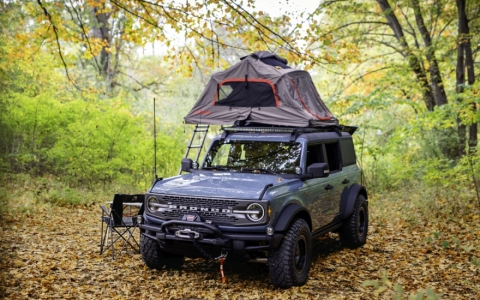 Ngắm Ford Bronco với gói nâng cấp cho người thích cắm trại