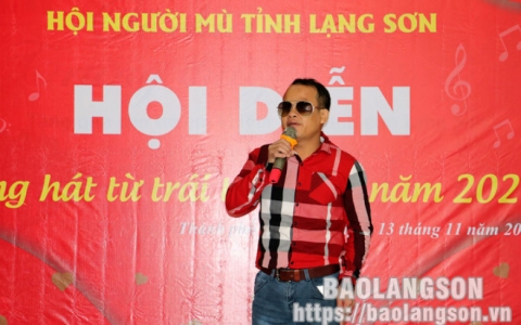 Hội diễn “Tiếng hát từ trái tim” của Hội Người mù tỉnh Lạng Sơn lần thứ nhất