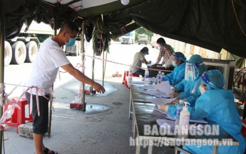 Lạng Sơn: Ghi nhận nhiều ca mắc COVID-19 trong 8 ngày đầu tháng 11/2021