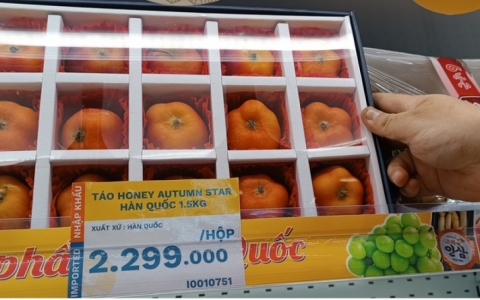 Nhiều loại táo ngoại độc, lạ, đắt đỏ đổ bộ mùa Tết