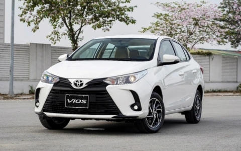 Doanh số Toyota Vios "chạm đáy", bị Hyundai Accent và Honda City bỏ xa