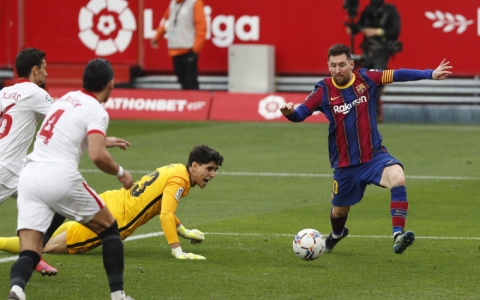 Messi giúp Barca áp sát đầu bảng La Liga