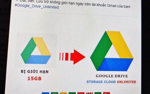 Tài khoản Google Drive vô hạn, giá rẻ bán tràn lan