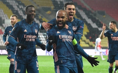 Thắng đậm Slavia Prague, Arsenal vào bán kết Europa League