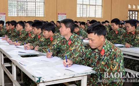 Trung đoàn 123 chủ động trong huấn luyện dự bị động viên