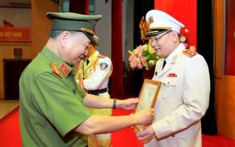 Tướng Tô Ân Xô - người phát ngôn Bộ Công an được thăng hàm Trung tướng