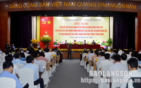 Lạng Sơn tăng cao thứ hạng ở cả hai chỉ số PAR INDEX và chỉ số SIPAS