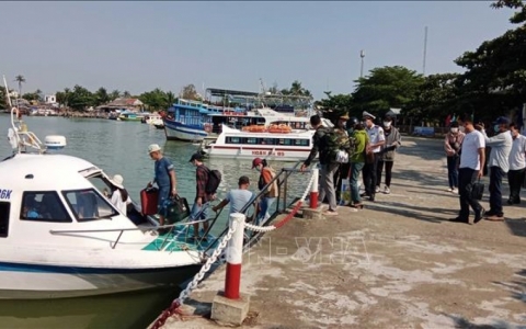 Tiếp tục dừng vận chuyển khách trên tuyến đường thủy Hội An - Cù Lao Chàm