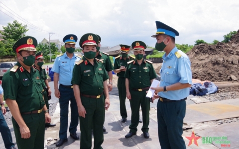 Bộ Quốc phòng kiểm tra tiến độ xử lý Dioxin tại sân bay Biên Hòa