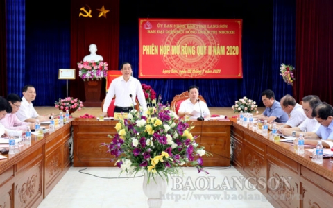 Ban đại diện HĐQT Ngân hàng Chính sách xã hội tỉnh họp quý II năm 2020