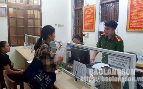 Công an thị trấn Đồng Mỏ: Đảm bảo an ninh trật tự ở địa bàn trung tâm