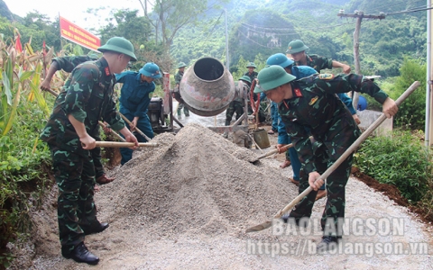 Chi Lăng: Đẩy mạnh xã hội hóa xây dựng nông thôn mới
