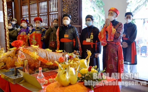Độc đáo tín ngưỡng thờ thần sông trên vùng đất Xứ Lạng