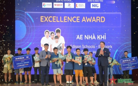 Trao thưởng Giải đấu National Robotics Tournament 2022