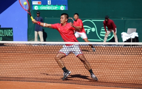 Xác định đối thủ của quần vợt Việt Nam tại vòng play-offs Davis Cup 2021
