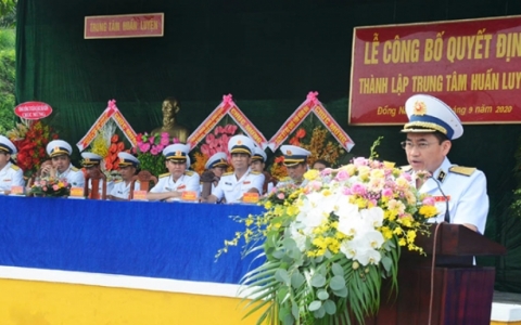 Thành lập Trung tâm Huấn luyện thuộc Bộ tư lệnh Vùng 2 Hải quân