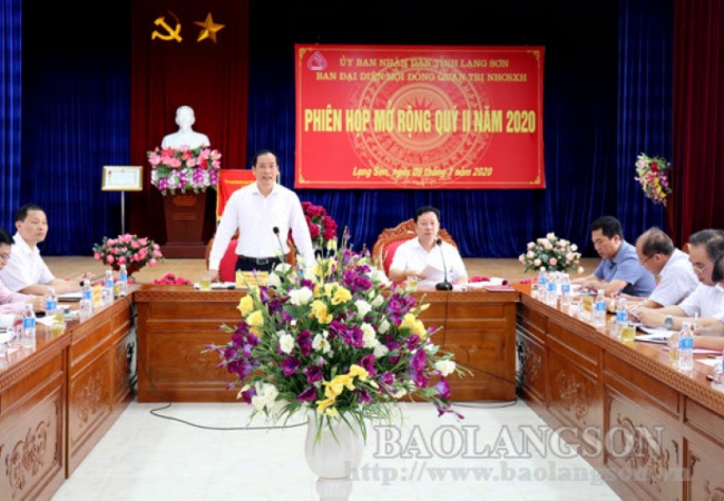 Ban đại diện HĐQT Ngân hàng Chính sách xã hội tỉnh họp quý II năm 2020