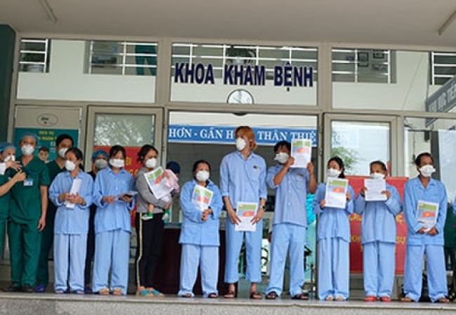 Cháu bé 8 tháng tuổi ở Đà Nẵng đã được chữa khỏi Covid-19