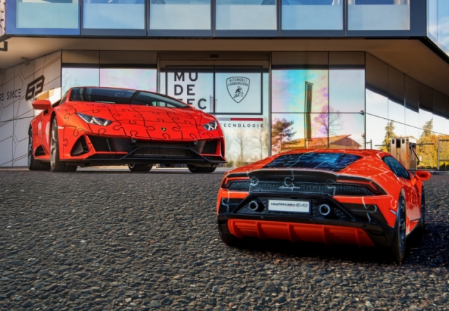 Lamborghini ra mắt bản xếp hình 3D Huracan EVO với giá gần 1 triệu đồng