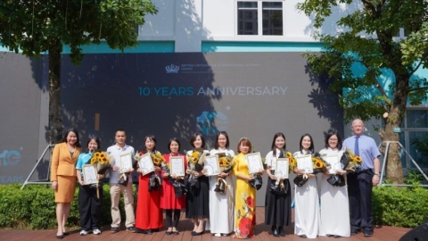 Trường Quốc tế Anh Việt kỷ niệm 10 năm thành lập trường