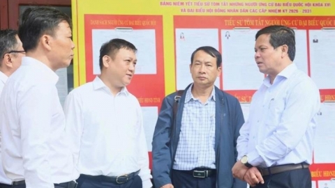 L&yacute; Sơn y&ecirc;u cầu c&aacute;n bộ tổ bầu cử kh&ocirc;ng rời đảo, lu&ocirc;n sẵn s&agrave;ng l&agrave;m nhiệm vụ