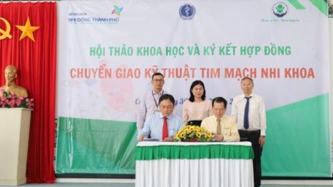 Bệnh viện Nhi đồng Cần Thơ nhận chuyển giao kỹ thuật phẫu thuật tim trẻ em