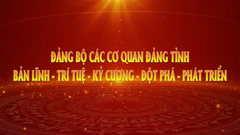 Đảng bộ c&aacute;c cơ quan Đảng tỉnh: Bản lĩnh - Tr&iacute; tuệ - Kỷ cương - Đột ph&aacute; - Ph&aacute;t triển