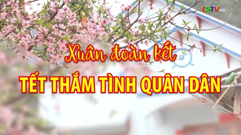 Xuân đoàn kết - Tết thắm tình quân dân