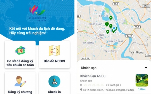 Sắp ra mắt ứng dụng Du lịch Việt Nam an to&agrave;n