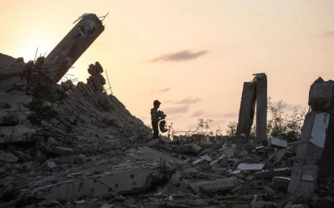 Mỹ tính xây căn cứ chứa 10.000 quân gần Gaza