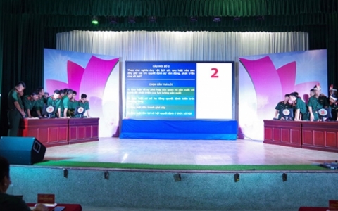 Trường Sĩ quan Thông tin tổ chức Hội thi Olympic các môn khoa học Mác - Lênin, tư tưởng Hồ Chí Minh