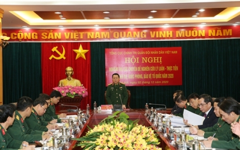 Nghiệm thu các chuyên đề nghiên cứu về quân sự, quốc phòng, bảo vệ Tổ quốc