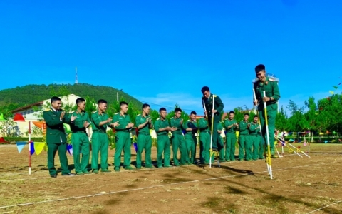 Du xuân cùng những người lính và khát vọng đầu năm