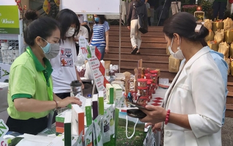 Khai mạc Phiên chợ Tết Xanh-Quà Việt Xuân Nhâm Dần 2022