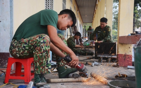 Chuẩn bị chu đ&aacute;o, sẵn s&agrave;ng đ&oacute;n nhận chiến sĩ mới