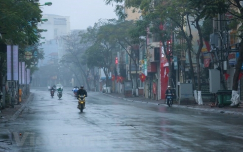 Thời tiết ngày 25/2: Bắc Bộ nhiều mây, trời rét về đêm và sáng