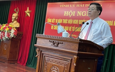 Hải Dương tạo sự chuyển biến mạnh mẽ trong thực hiện chiến lược bảo vệ Tổ quốc