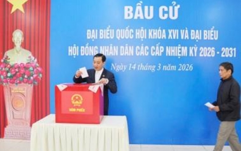 Những l&aacute; phiếu đầu ti&ecirc;n của Hải Ph&ograve;ng tại đặc khu Bạch Long Vĩ