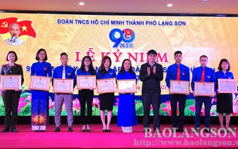 Thành đoàn Lạng Sơn kỷ niệm 90 năm Ngày thành lập Đoàn TNCS Hồ Chí Minh