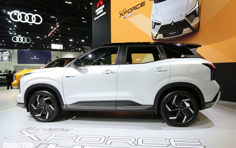 Xem Mitsubishi Xforce hybrid "xịn" nhất Đông Nam Á, khách Việt ngóng chờ