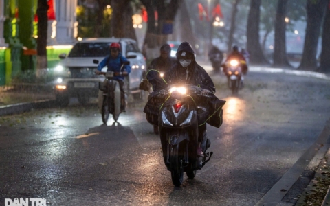 Bắc Bộ giảm nhiệt, có nơi mưa to