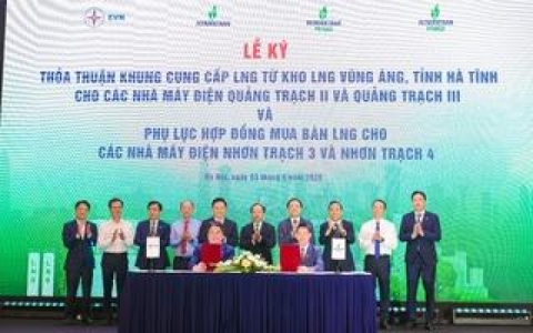 PV GAS phối hợp EVN, PV Power cung cấp kh&iacute; LNG cho nhiều dự &aacute;n điện