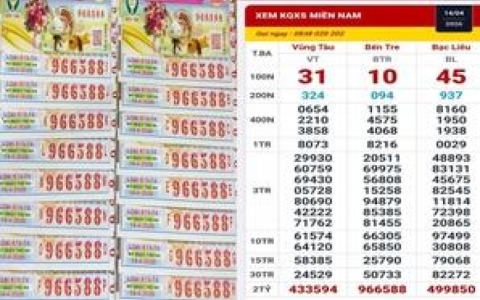 S&aacute;ng 15-4, xuất hiện 160 v&eacute; xổ số miền Nam tr&uacute;ng độc đắc v&agrave; an ủi