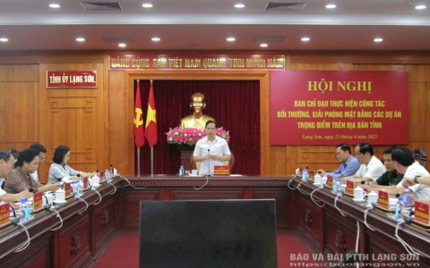 Tập trung đẩy nhanh tiến độ giải ph&oacute;ng mặt bằng c&aacute;c dự &aacute;n trọng điểm