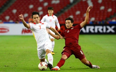 Thái Lan lo không bắt kịp đội tuyển Việt Nam trên bảng xếp hạng FIFA