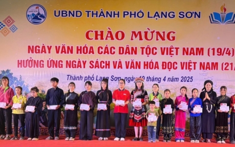 Thành phố Lạng Sơn: Chương trình chào mừng Ngày Văn hóa các dân tộc Việt Nam 19/4