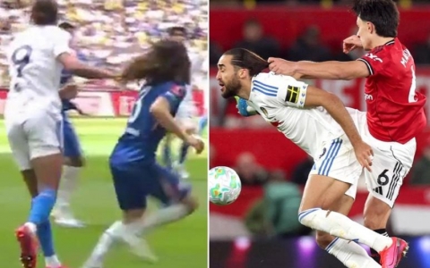 T&igrave;nh huống giật t&oacute;c đối thủ g&acirc;y phẫn nộ ở trận đấu&nbsp;của Chelsea