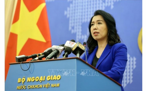 Y&ecirc;u cầu t&ocirc;n trọng chủ quyền của Việt Nam đối với hai quần đảo Ho&agrave;ng Sa v&agrave; Trường Sa