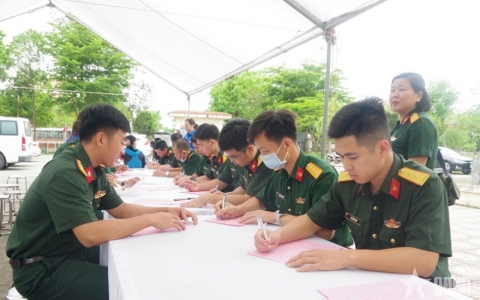 Cán bộ, chiến sĩ Lữ đoàn 971 lan tỏa nghĩa cử cao đẹp